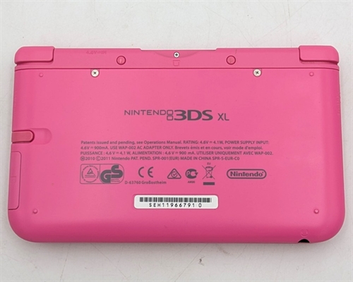 Nintendo 3DS XL - Pink - Konsol - SNR SEH119667910 (B Grade) (Genbrug)